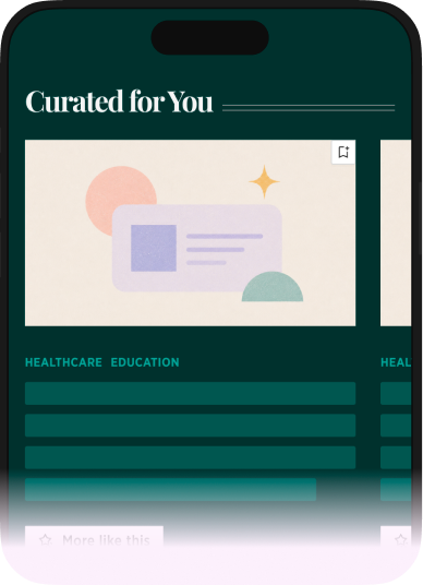 GovInsider personalised homepage preview